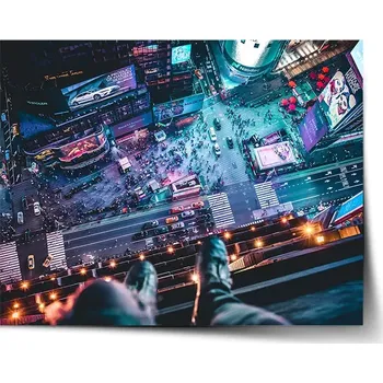 Plakát Sablio Plakát Pohled z výšky - 60x40 cm