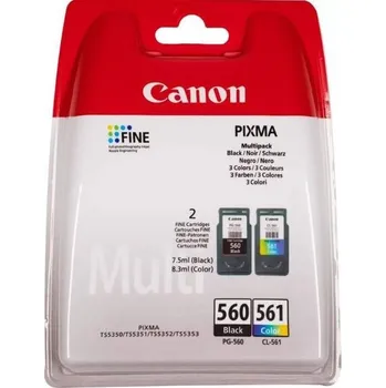 Tiskárna Canon CARTRIDGE PG-560/CL-561 PVP pro PIXMA TS535x, TS535xa, TS745x, TS745xi (180 str.)