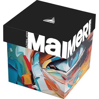 Vodová barva Maimeri Acrilico Sada akrylových barev Visual Art 9 x 75 ml