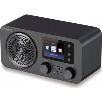 Radiopřijímač Rádio na baterie DAB+, FM, internetové rádio CARNEO IR700, Internetové rádio, DAB+, FM, BT, černé