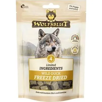 Pamlsek pro psa Wolfsblut Dog Freeze Dried Lim.Ingred. Wild Duck 40g
