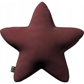 Polštář Žluté Tipi Polštář Šťastná Hvězda červený