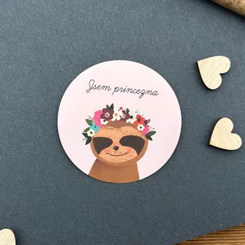 samolepka ePiPi Samolepka - Jsem princezna