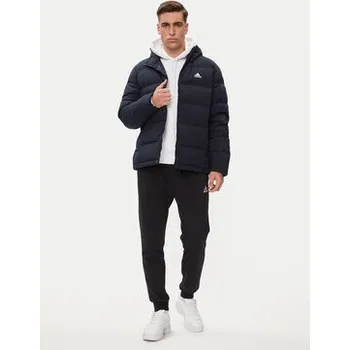 Dámská větrovka adidas Vatovaná bunda Helionic HG8750 Tmavomodrá Regular Fit S