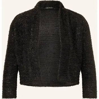 Dámský blejzr Swing Dámské Bolero S 3/4 Rukávy, černá, 36