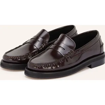 Pánské mokasíny Tommy Hilfiger Penny Loafers, tmavě červená