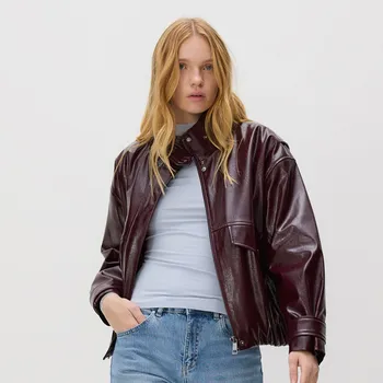 Dámský svetr Reserved - LADIES` BLOUSE - bleděmodrá - 671IU-05X - 671IU-05X-M