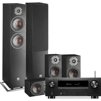 Domácí kino AVR-X2800H DAB + OBERON 5/1/VOKAL Domácí kino, DENON Light oak