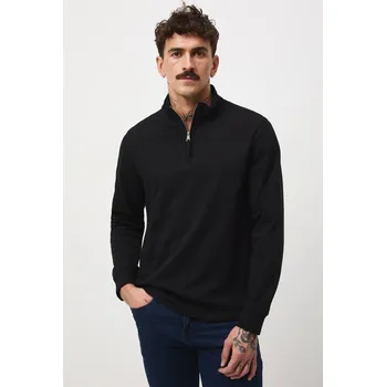 Pánské tričko Bavlněné tričko s dlouhým rukávem Medicine RW25-BUMB02 černá 99X, vel. XL