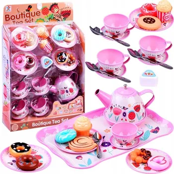 Sada na čaj a kávu, šálky, talířky na zákusky ZA3976