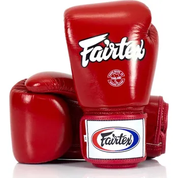 Boxerské rukavice Boxerské rukavice Fairtex BGV1 Červené 10 oz