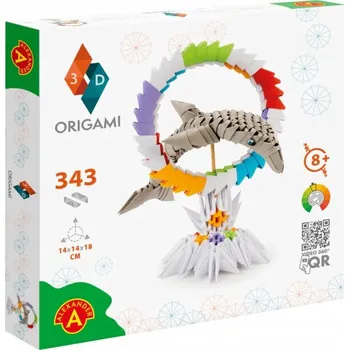 Obraz Papír na 3D Origami Delfín - kreativní sada