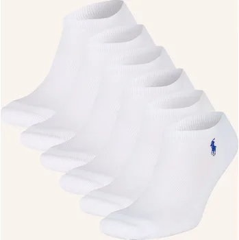 Dámské punčochy Polo Ralph Lauren Ponožky, 6 Párů V Balení, 006 white/brights