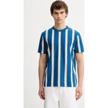 Pánské tričko Bavlněné tričko Marc O'Polo pánské, tmavomodrá barva, 5000007714 59X, vel. XXL