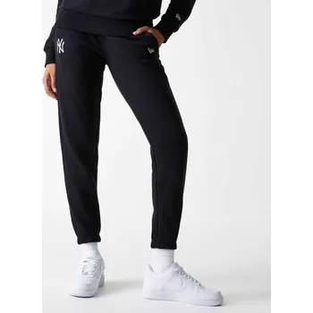 Dámské tepláky New Era NEW YORK YANKEES MLB MIDI LEAGUE ESSENTIAL JOGGERS S Černá, Bílá