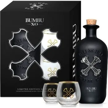 Bumbu XO 40% 0,7 l (dárkové balení 2 sklenice)