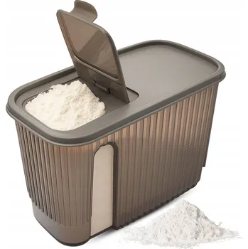 Dóza na potraviny KUCHYŇSKÁ DÓZA NA SYPKÉ POTRAVINY KÁVU CUKR SŮL TĚSTOVINY 1,2L