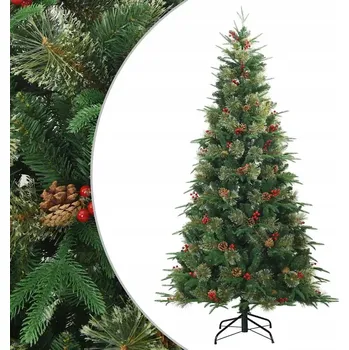 Vánoční stromek Umělý vánoční stromeček VidaXL 201 - 220 cm