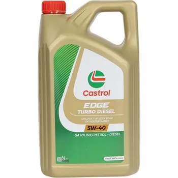 Motorový olej Motorový olej - 5w40 castrol 5w40 edge td sl cf 5l - 15f81b WCST 5W40 EDGE TD 5L