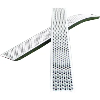 Nakládací rampa pro vozidlo Prohnuté hliníkové nájezdy o délce 1500 mm a nosnosti 400 kg (sada 2 ks)