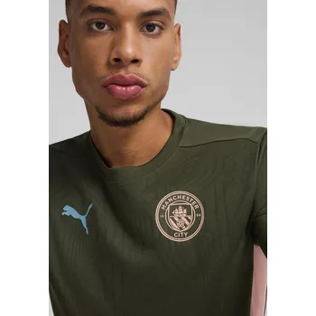 Míčový sport PUMA Pánský tréninkový dres Manchester City PUMA Myrtle Bold Blue Green XL MODRÁ|ZELENÁ