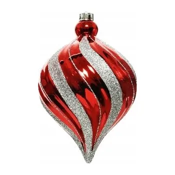 Vánoční dekorace Zdobená Vánoční Koule 15 cm vánoční koule ks