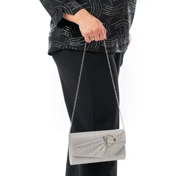 Dámská kabelka MONA Stříbrná uni