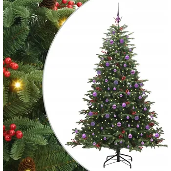 Vánoční stromek Umělý vánoční stromeček VidaXL 201 - 220 cm