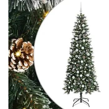 Vánoční stromek Umělý vánoční stromeček VidaXL 201 - 220 cm