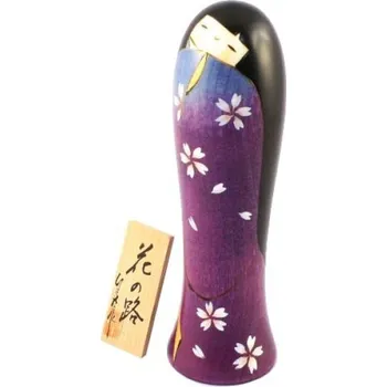 Japonská panenka Kokeshi Hananomichi 19,5 cm