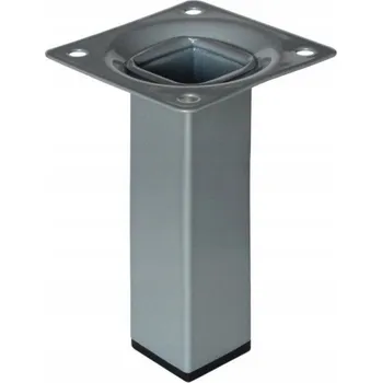 Stolová podnož Čtvercová noha stolu 10 cm šedá nábytková