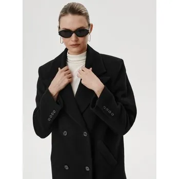 Dámský kabát MARI PRETI Kabát Caldessa Černá Regular Fit 38