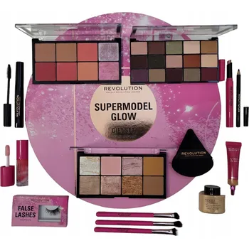 Kosmetická sada Dárková sada Makeup Revolution Super Model Glow