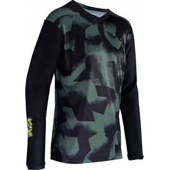 cyklistický dres LEATT CYKLISTICKÝ DRES MTB GRAVITY 3.0 JERSEY SPINACH, ZELENÁ BARVA