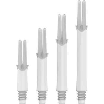 Příslušenství pro šipky L-Style násadky na šipky Straight, bílé Délka násadky: 33 mm