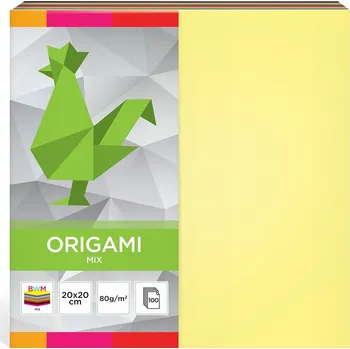 Obraz Origami papír 20x20 Interdruk 100 listů 80 g/m2