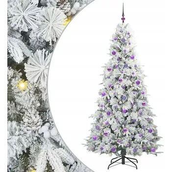 Vánoční stromek Umělý vánoční stromeček VidaXL 201 - 220 cm