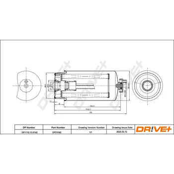 Palivový filtr Palivový filtr DRIVE+ DP1110.13.0142