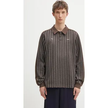 Tričko s dlouhým rukávem Puma PUMA x JJJJOUND, S, hnědá, 89X