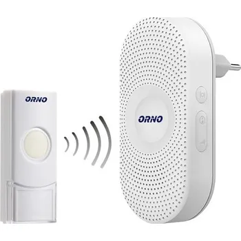 Domovní zvonek Bezdrátový zvonek Orno s dosahem 300 m a hlasitostí 80 dB