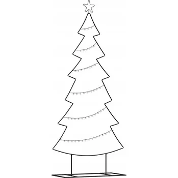 Vánoční stromek Umělý vánoční stromeček VidaXL 161 - 180 cm