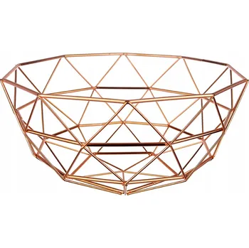 Obraz Kovový košík na ovoce, oranžový