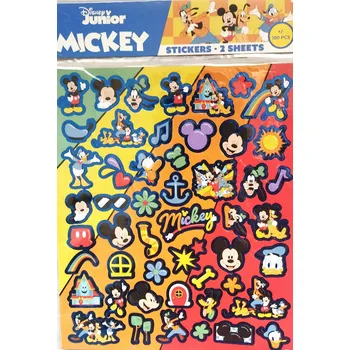samolepka Disney Junior Mickey - Samolepky, 2 archy - cca 100 samolepek