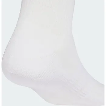 Pánská móda ADIDAS PONOŽKY ESSENTIALS CUSHIONED CREW – 10 PÁRŮ 43/45 BÍLÁ|ČERNÁ