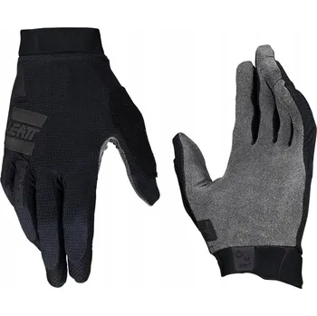 Cyklistické rukavice DĚTSKÉ CYKLISTICKÉ RUKAVICE LEATT MTB 1.0 GRIPR JR GLOVE STEALTH ČERNÉ L