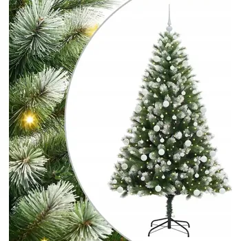 Vánoční stromek Umělý vánoční stromeček VidaXL 161 - 180 cm