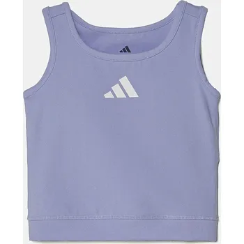 Dámské oblečení Dětský top adidas JD1815 fialová 04X, vel. 170