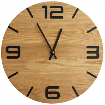 Hodiny Hodiny BLANCO Černá varianta ø 65cm (+2 990 Kč)