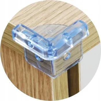 Ochranné rohy Unicell 4 kusů průhledné