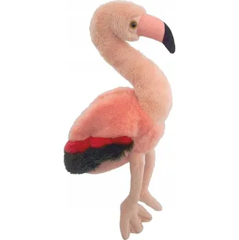 plyšák BEPPE Plyšová Hračka Plameňák karmínová 28 cm